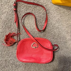 Kate Spade Vibrant Red Crossbody Bag